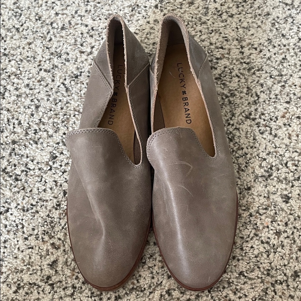 Lucky Brand Women's Cahill leather Loafers size 7.5